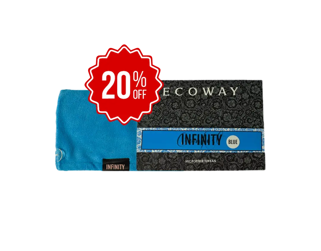 Turban Baby Blue 20%