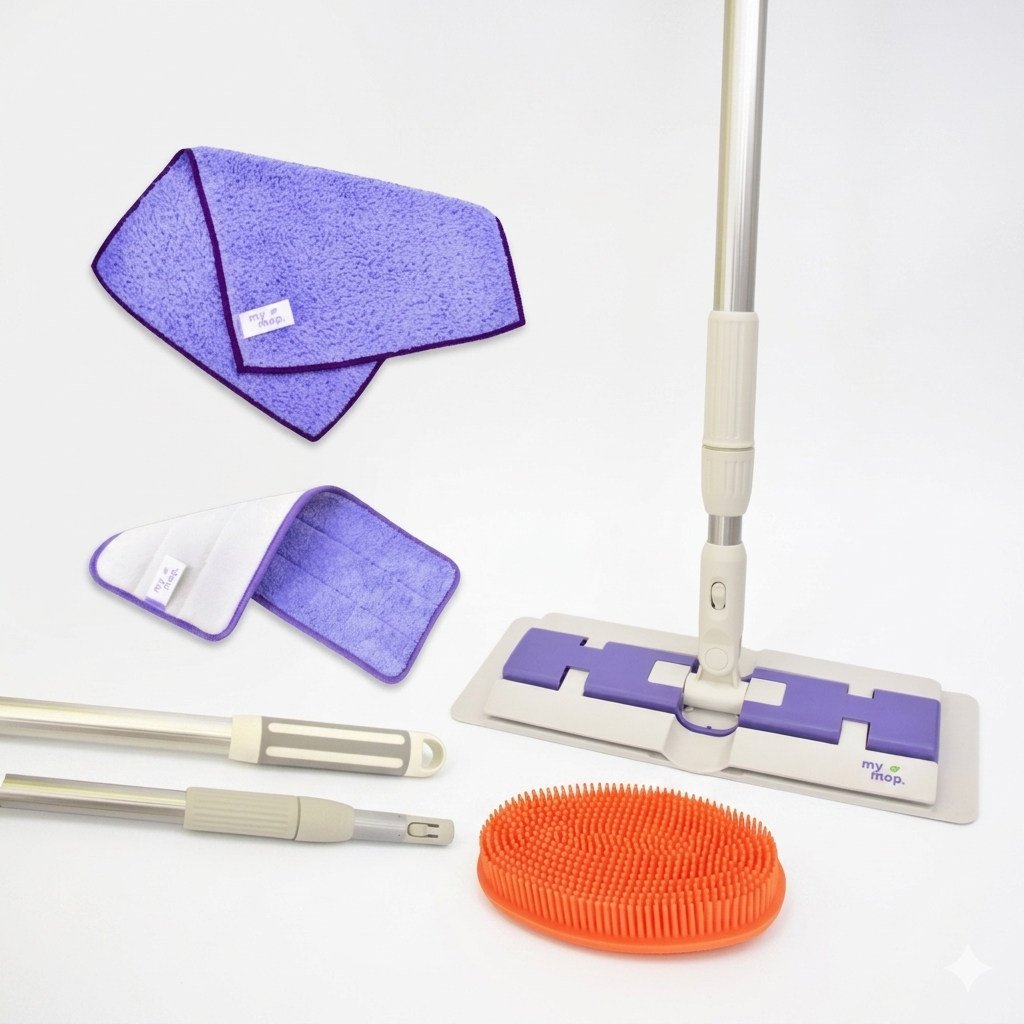 Mop + Silicone Orange